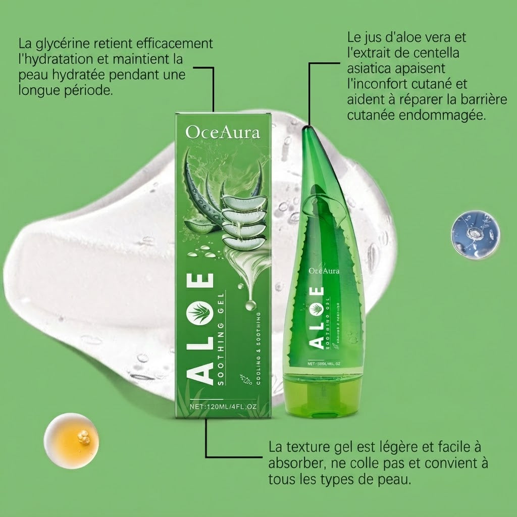 Soins Post-Soleil : Hydratation et Fraîcheur à l'Aloe Vera
