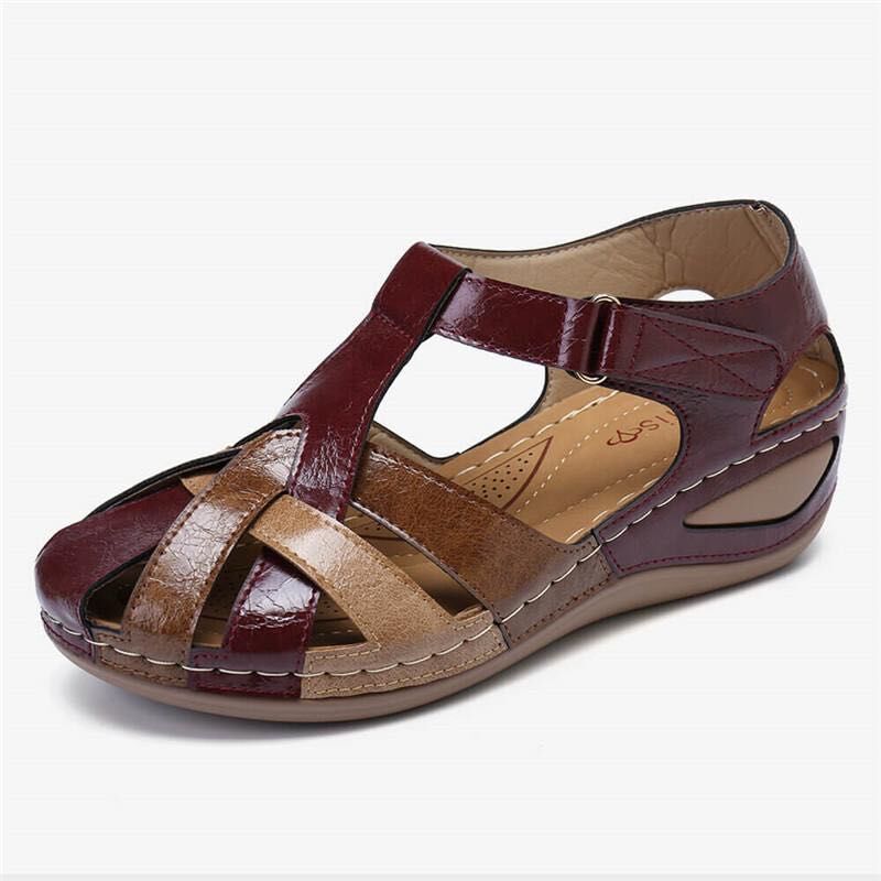 Sandales étanches pour femmes au design multicolore