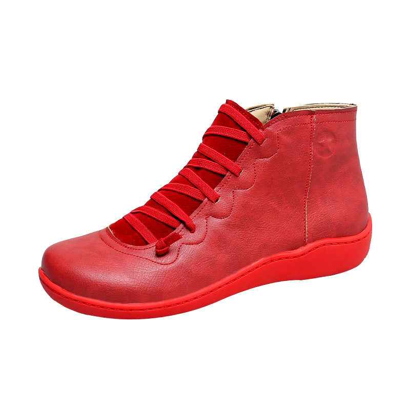 Chaussures Montantes Confort Stylées à Fermeture Zip