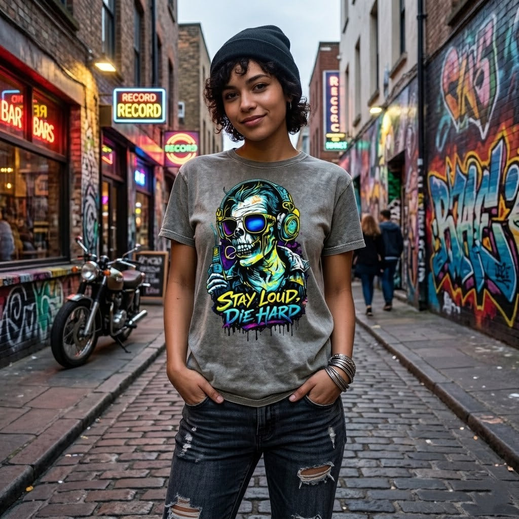 T-shirt Skull DJ Ultra Tendance – Style Urbain