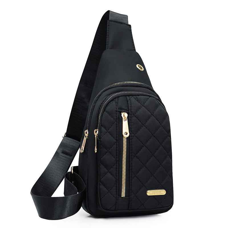 Nouveau sac bandoulière pour fille, sac de poitrine de sport