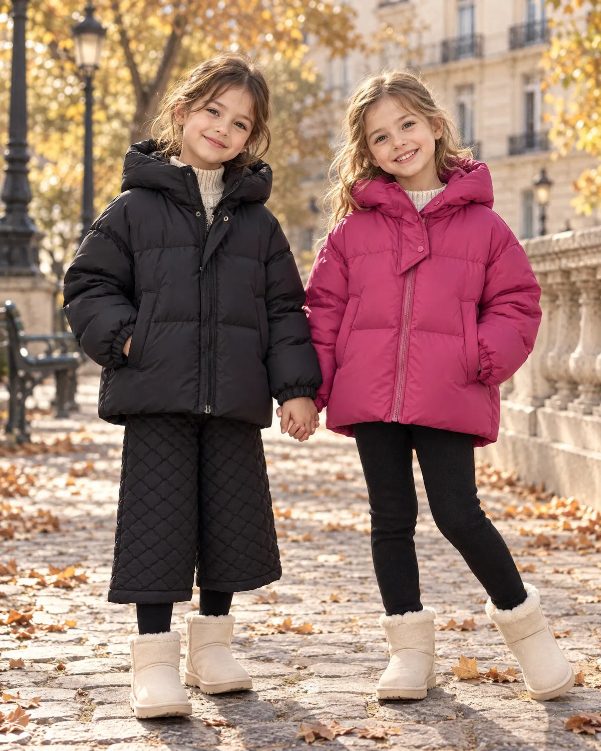 Doudoune Enfant Matelassée – Élégance Urbaine