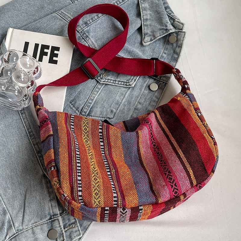 Sac bandoulière style ethnique , nouvelle mode pour femmes