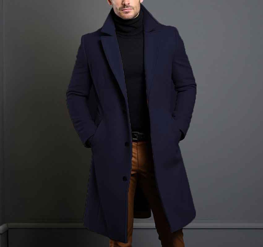 Manteaux trench mi-long pour homme