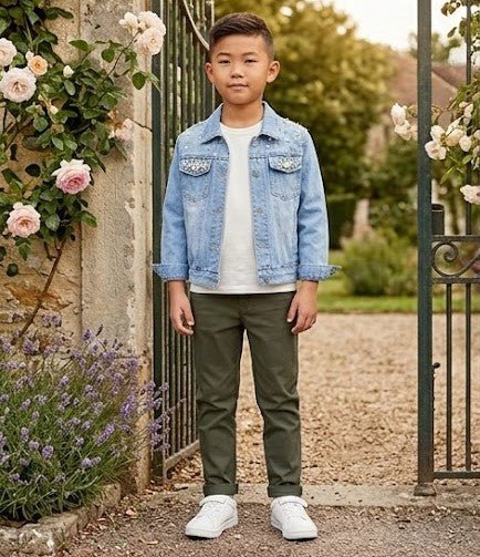 Veste en jean fille enfants - Oyso - ma