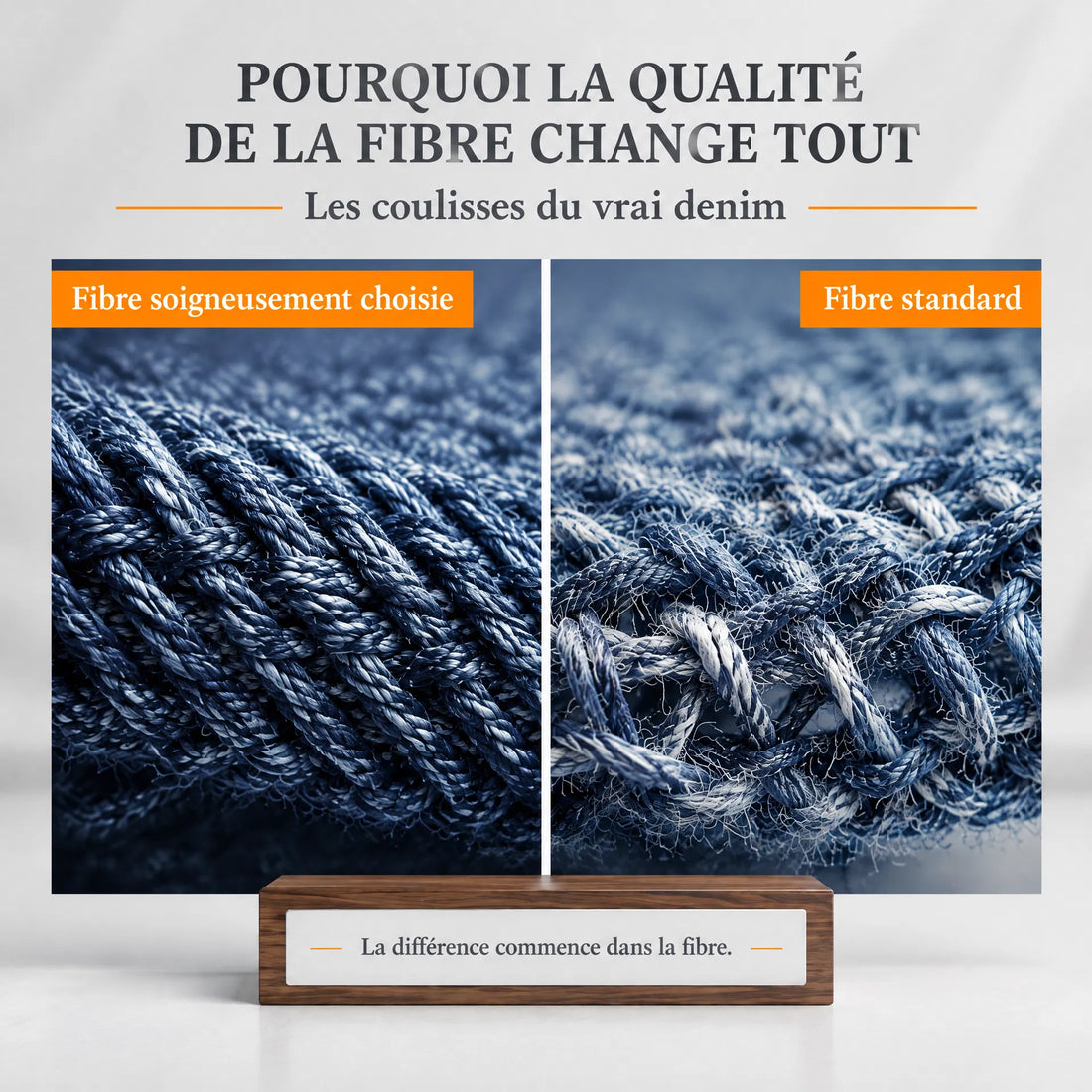 Pourquoi la qualité de la fibre Denim change tout : Les coulisses du vrai denim