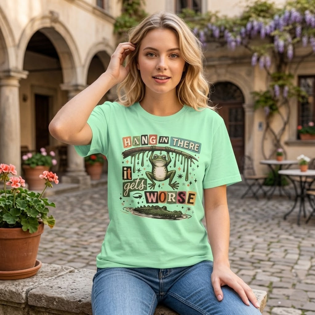T-shirt teinté lourd tendance