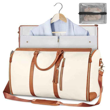 Sac de voyage cabas grande capacité pour femme, sac à vêtements étanche