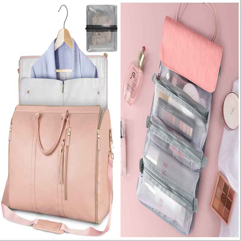 Sac de voyage cabas grande capacité pour femme, sac à vêtements étanche