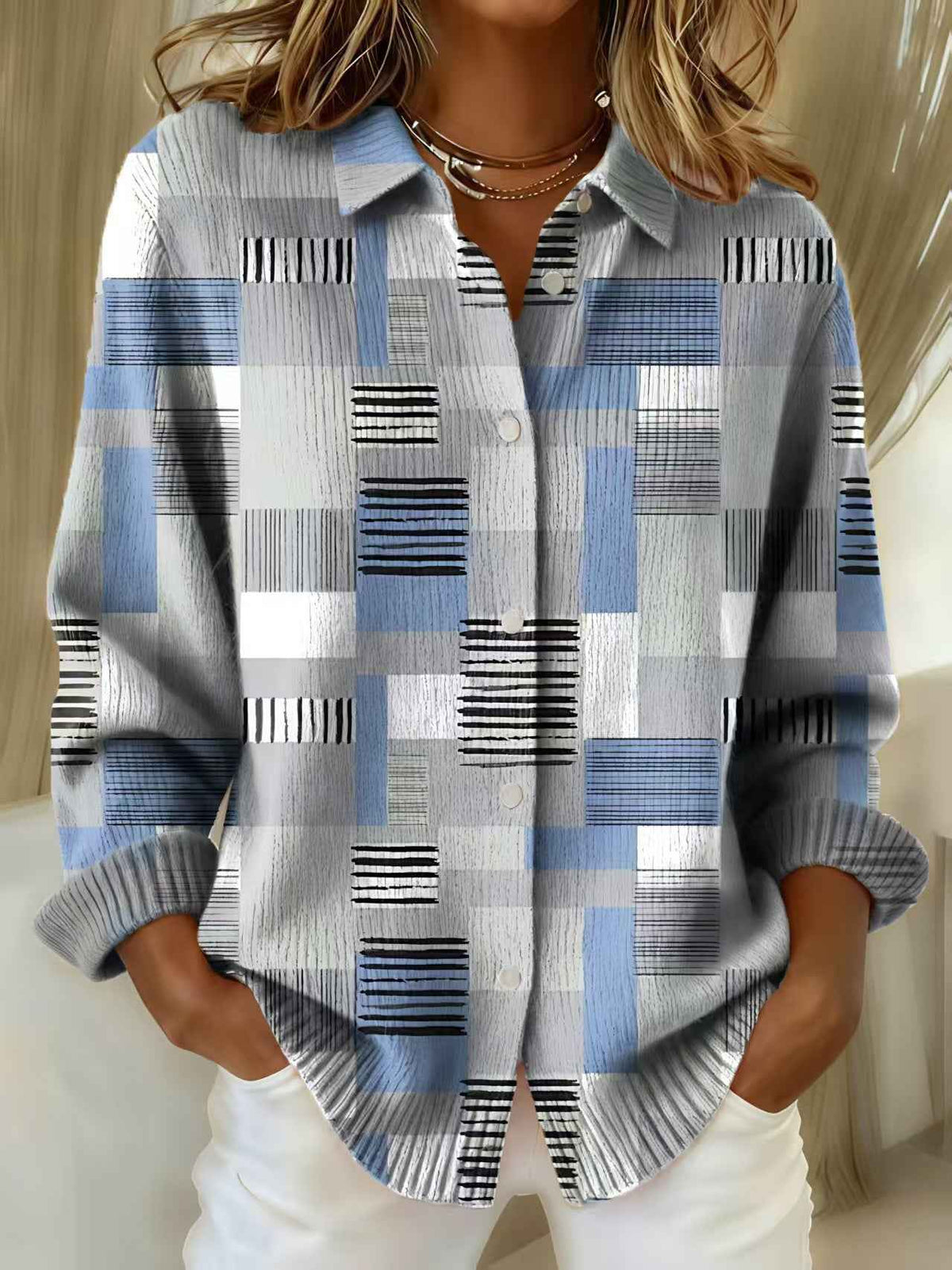 Pull mode décontractée , tricoté pour femmes