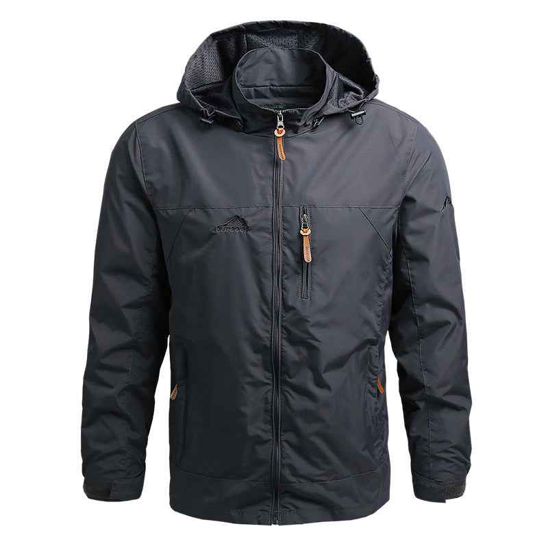 Veste coupe-vent d'alpinisme pour hommes