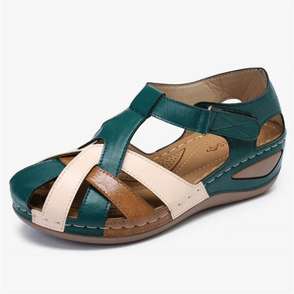 Sandales étanches pour femmes au design multicolore