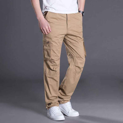 Pantalon pour hommes à poches multiples