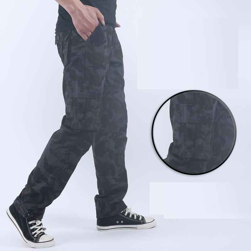 Pantalon pour hommes à poches multiples