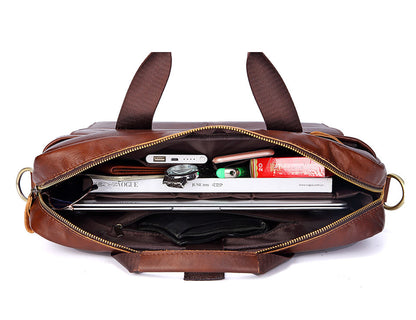 Sac d'ordinateur en cuir