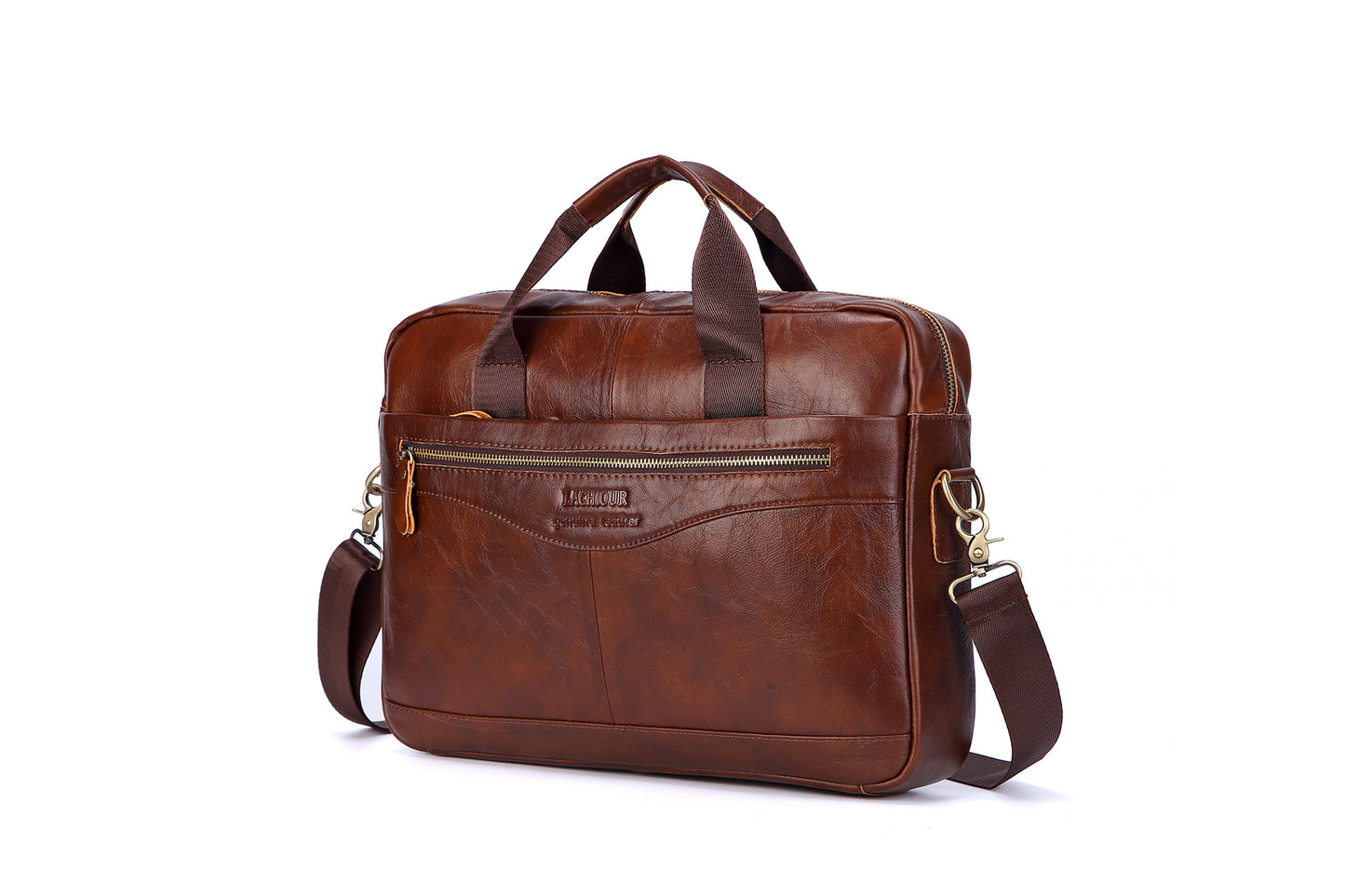 Sac d'ordinateur en cuir