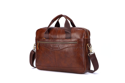 Sac d'ordinateur en cuir