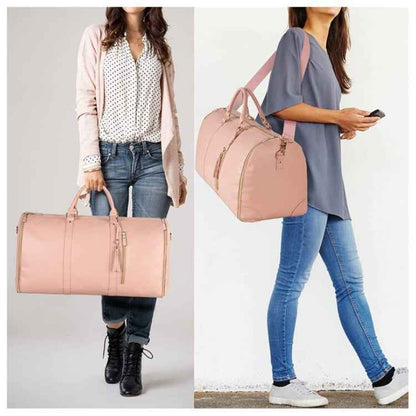 Sac de voyage cabas grande capacité pour femme, sac à vêtements étanche