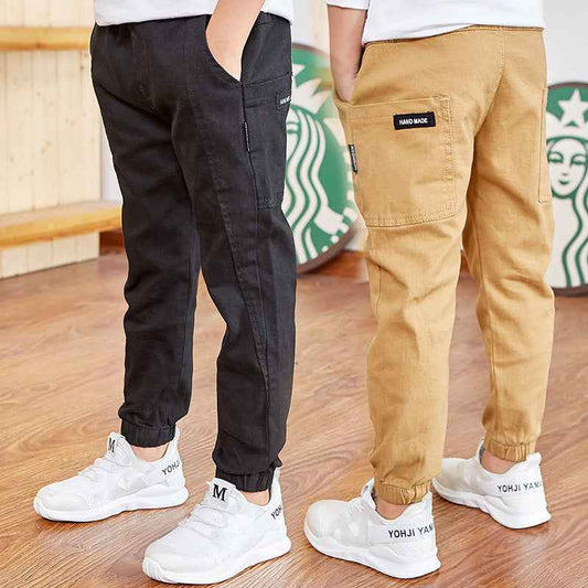 Pantalons fins lin & coton pour enfants