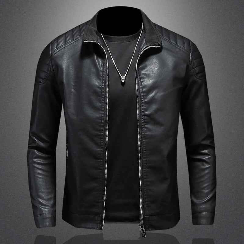 Veste en cuir pour homme