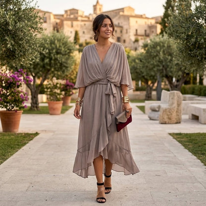 Robe à manches Papillon pour femmes
