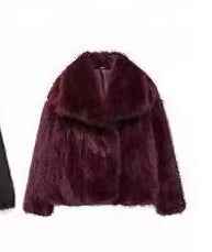 Veste d'hiver en peluche , décontracté à manches longues pour femmes