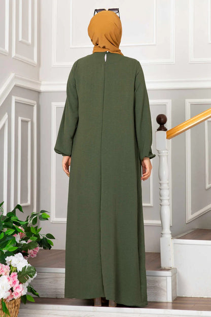 Robe pour femmes avec rides modérées