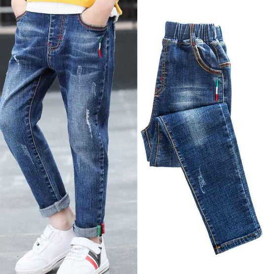 Pantalons en jean pour garçons, nouveau style