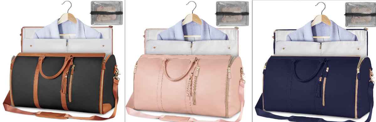 Sac de voyage cabas grande capacité pour femme, sac à vêtements étanche