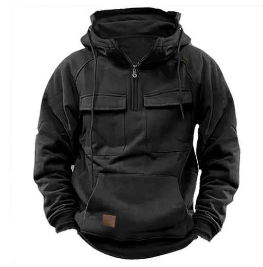Sweat à capuche zippé pour hommes