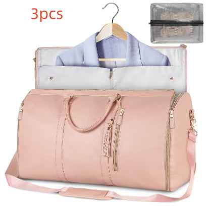 Sac de voyage cabas grande capacité pour femme, sac à vêtements étanche