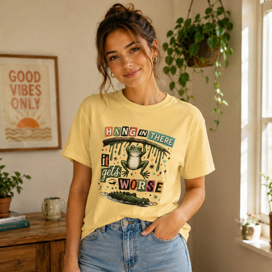 T-shirt teinté lourd tendance