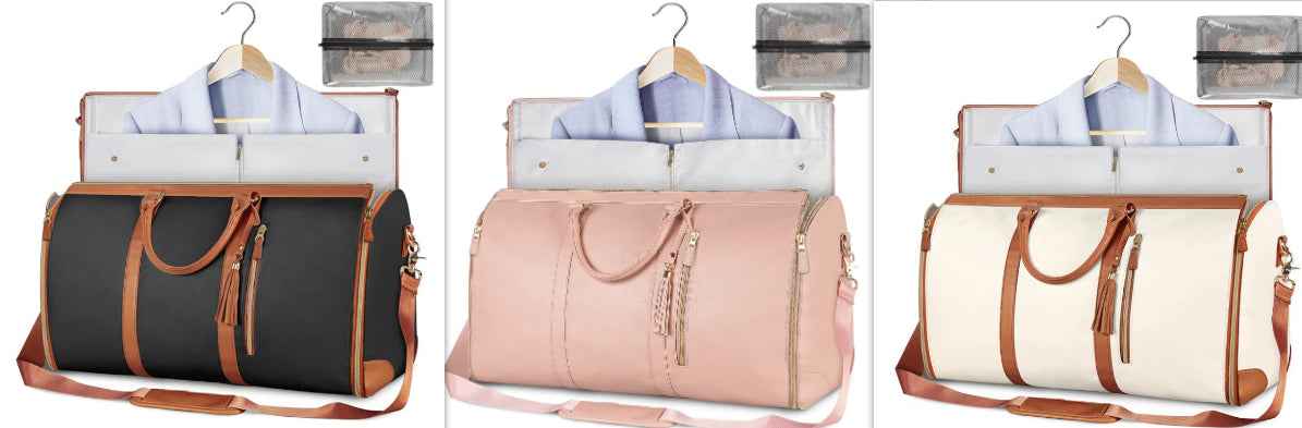 Sac de voyage cabas grande capacité pour femme, sac à vêtements étanche