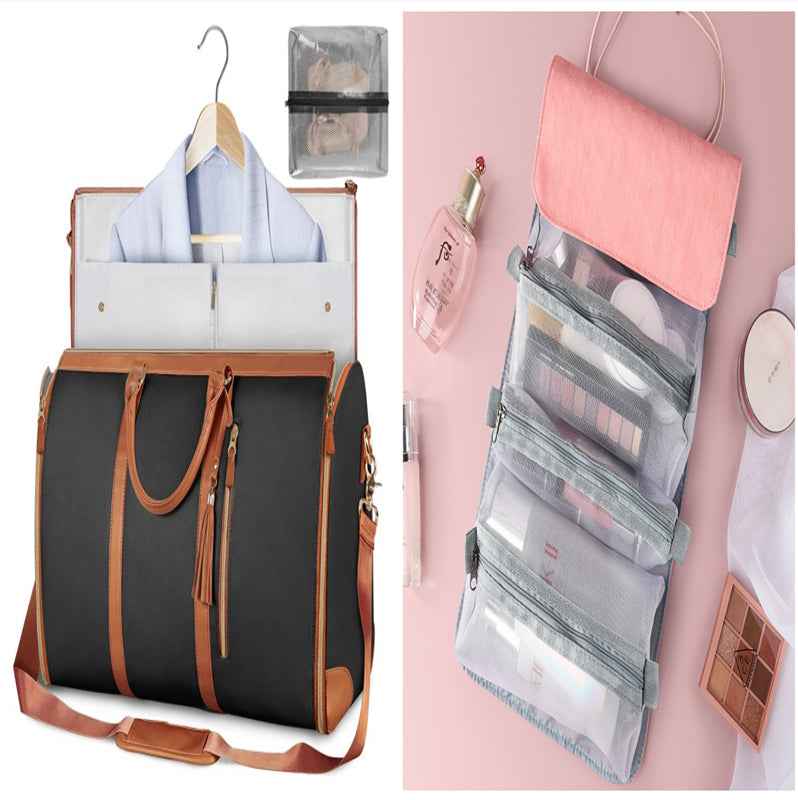 Sac de voyage cabas grande capacité pour femme, sac à vêtements étanche