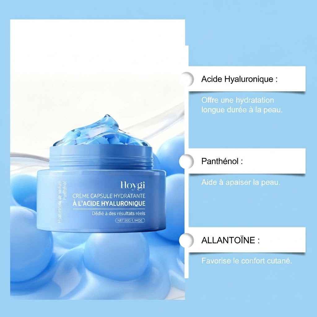 Soin Hydratant Capsules & Acide Hyaluronique