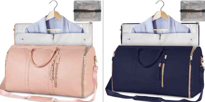 Sac de voyage cabas grande capacité pour femme, sac à vêtements étanche