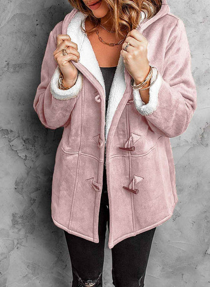 Manteau coupe-vent mi-long pour femme