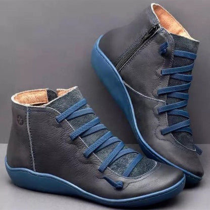 Chaussures Montantes Confort Stylées à Fermeture Zip