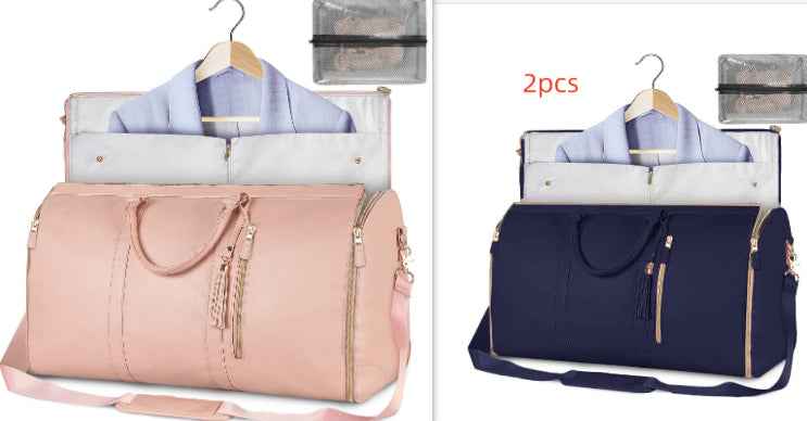 Sac de voyage cabas grande capacité pour femme, sac à vêtements étanche