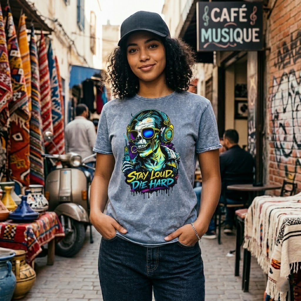 T-shirt Skull DJ Ultra Tendance – Style Urbain