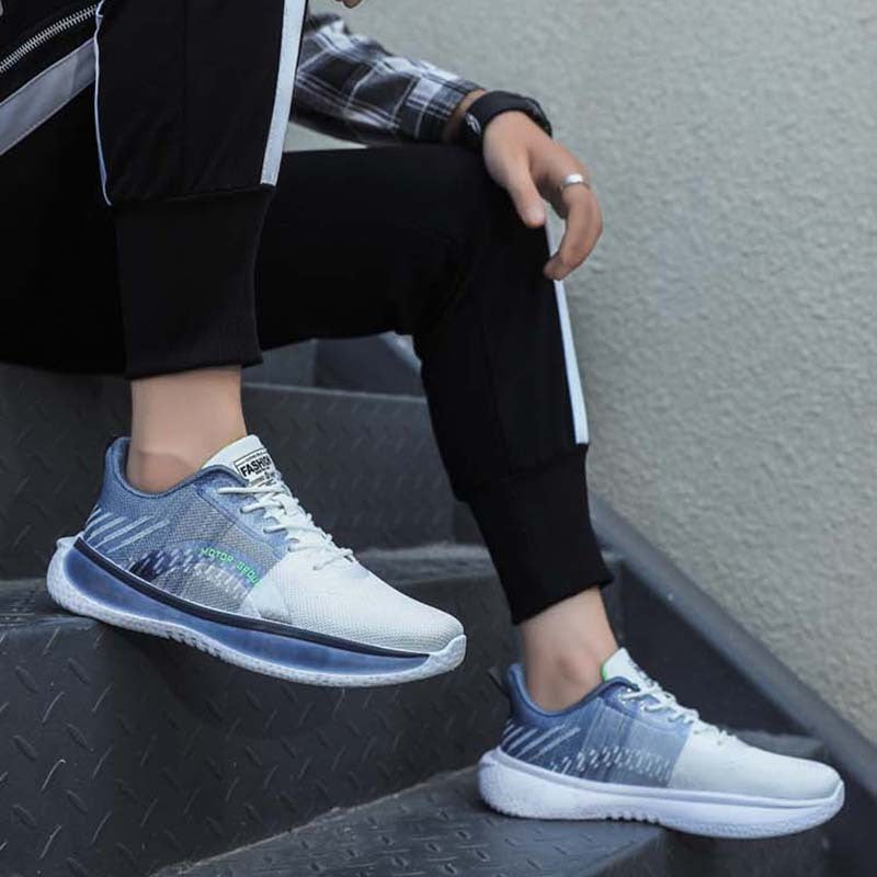 Baskets pour hommes Chaussures de sport antidérapantes , Chaussures de course et d'entraînement en extérieur