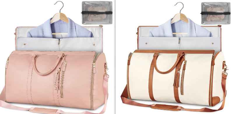 Sac de voyage cabas grande capacité pour femme, sac à vêtements étanche
