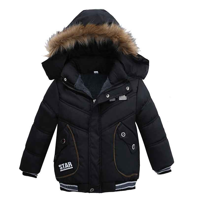 Veste matelassée en coton pour garçons de petite et moyenne taille