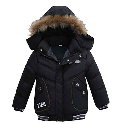 Veste matelassée en coton pour garçons de petite et moyenne taille