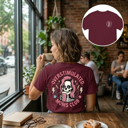 T-shirt Décontracté pour Femme - Moms Club