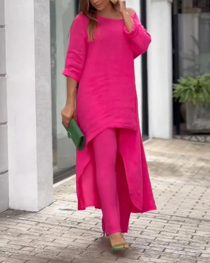 Women's two-piece casual outfit