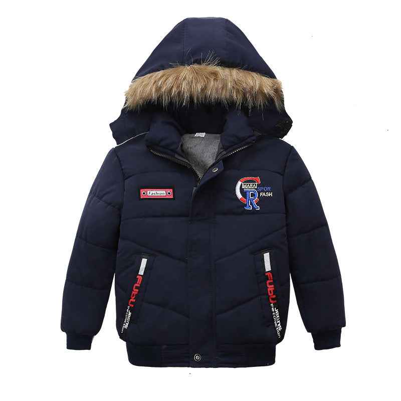 Veste matelassée en coton pour garçons de petite et moyenne taille