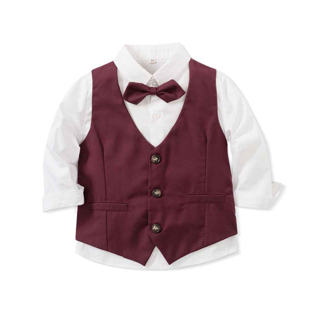 Costume trois pièces pour garçons