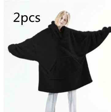 Sweat à capuche avec grande poche, pull confortable et ample
