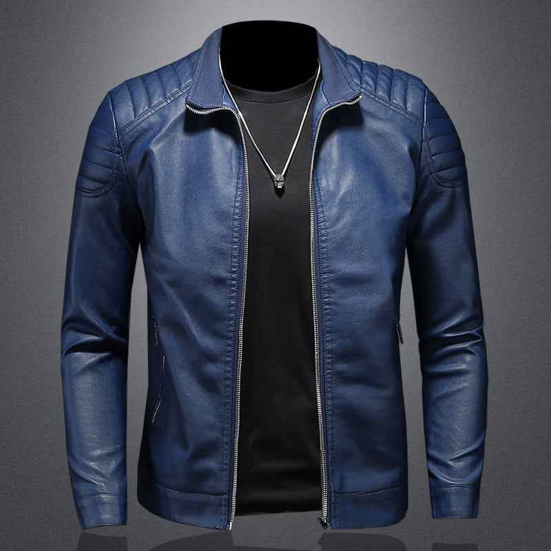 Veste en cuir pour homme